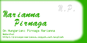 marianna pirnaga business card